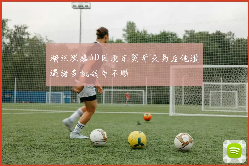 湖记深感AD困境东契奇交易后他遭遇诸多挑战与不顺